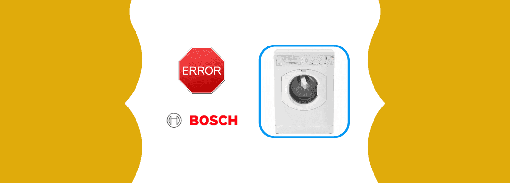 Коди помилок пральних машин БОШ (Bosch) 