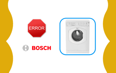Коди помилок пральних машин БОШ (Bosch) 