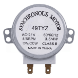 Моторчик тарілки 49TYZ 21V 4/5rpm